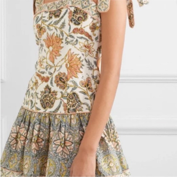 Zimmermann Multicolor Floral Mini Dress - Picture 8 of 11